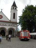 21. 6. 2014  Svatba hasiče z Darkovic v kostele ve Svinově